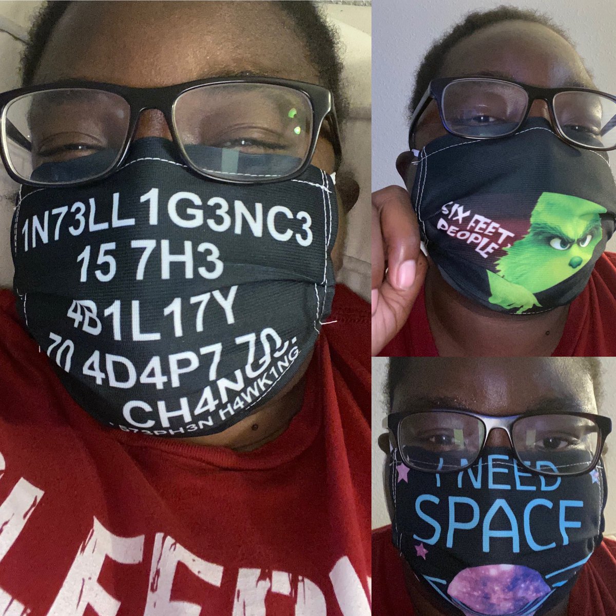 ritajeryl's tweet image. Smh 🤦🏾‍♀️ How does a mask both smother a person and yet be so thin you can see through it (without holding it up to the light!) How is it too small, yet large enough to smush in your eyes, nose and mouth 😩 #whysomany 
#markeddownforareason #slappedtogether #suckaborneveryminute