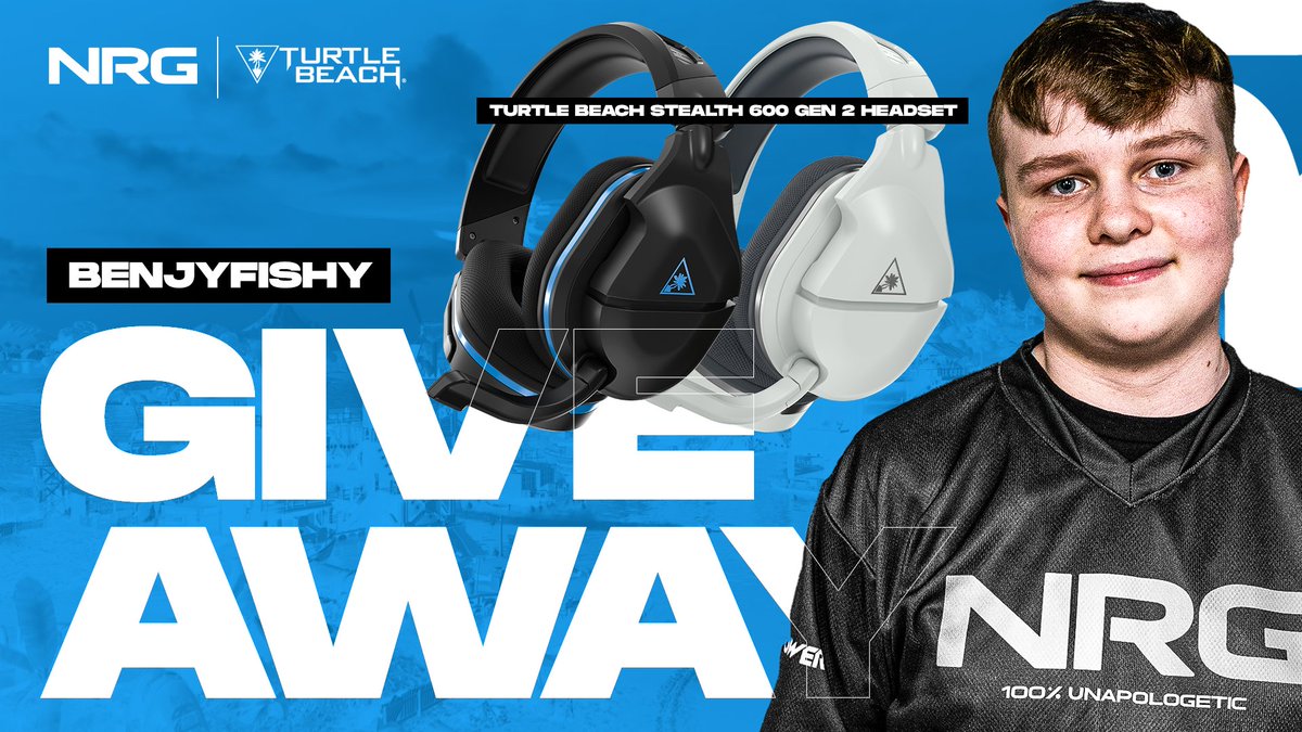 benjyfishy's tweet image. I am giving away a brand new Stealth 600 Gen 2 headset! To enter, make sure you:

- Follow @benjyfishy and @TurtleBeach
- Like and RT this post
- Tag 2 friends in the replies