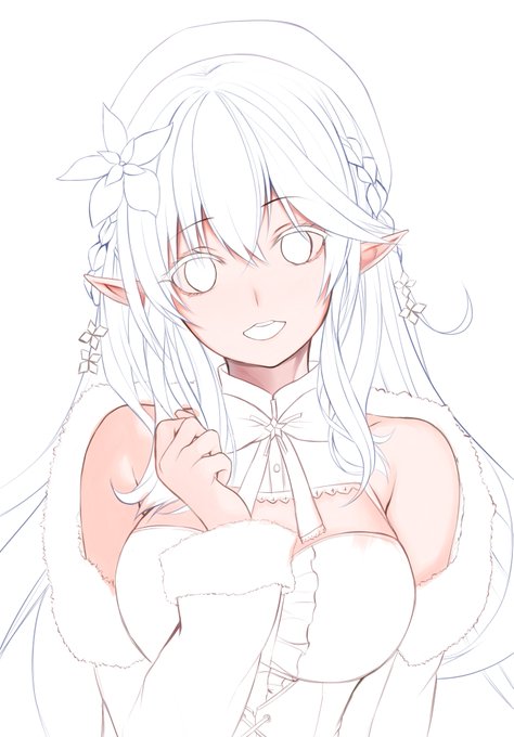 雪花ラミィさん途中…φ(・ω・*)☆・゜:* 