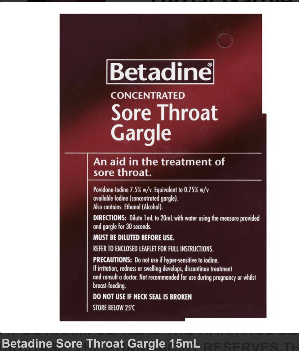 SandhyaRamanat1's tweet photo. HCWs should #proactively and #prophylactically reduce potential #covid viral load/dose from work related exposure with saline + #betadine nasal spray/drops and betadine mouth rinsing before and after shifts. https://t.co/1IDRfFzbM8