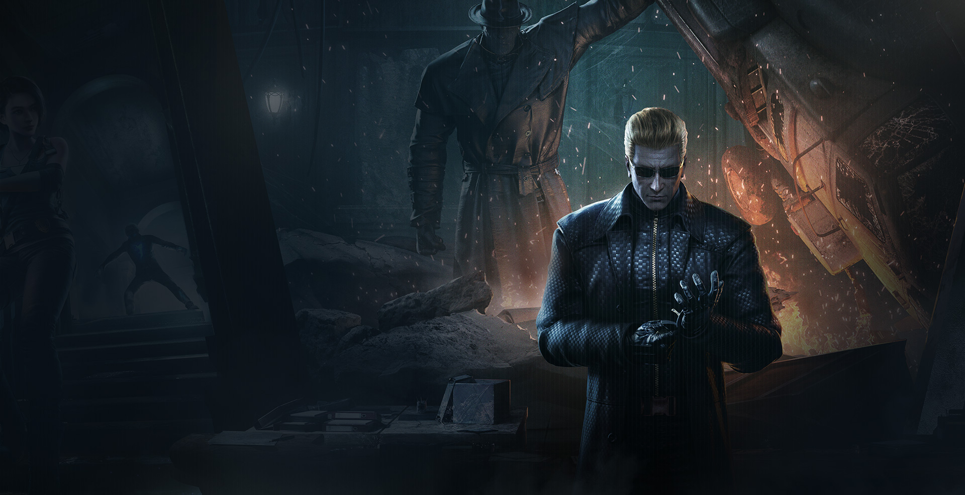 Resident Evil Альберт Вескер и Крис