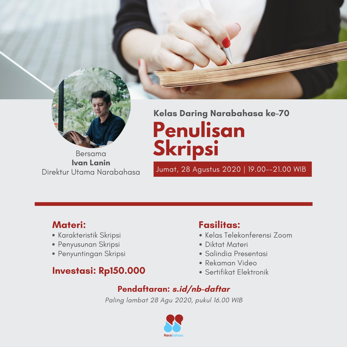 Narabahasa No Twitter Skripsi Bernas Dihasilkan Dari Pengetahuan Luas Dan Penulisan Cerdas Semester Baru Artinya Semangat Baru Untuk Menggarap Skripsi Para Kerabat Nara Yang Berstatus Mahasiswa Mari Belajar Menulis Dan Memoles Skripsi