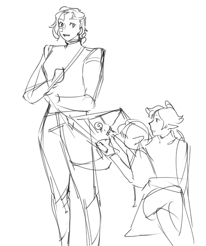 14. um! im out of pretty looking sketches now! 