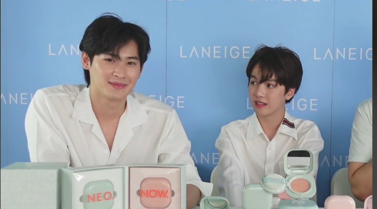 9Earth2gether's tweet photo. พี่เก้า มีคนหวงพี่เก้าแหละ 🥺#LaneigexKaoEarth https://t.co/OEaSvtFgdP