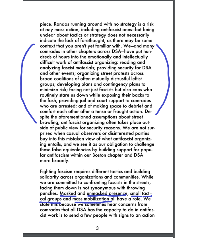 Democrat Socialists Of America Newsletter details their Antifa activities in great detail. This is the incriminating bomb! A must read!DSA is Antifa!Their comrades, Antifa do the dangerous work. Physically confronting and Doxing people. https://wxcafe.net/pub/DSA%20BUILD/BASH%20Issue%20%231.pdf