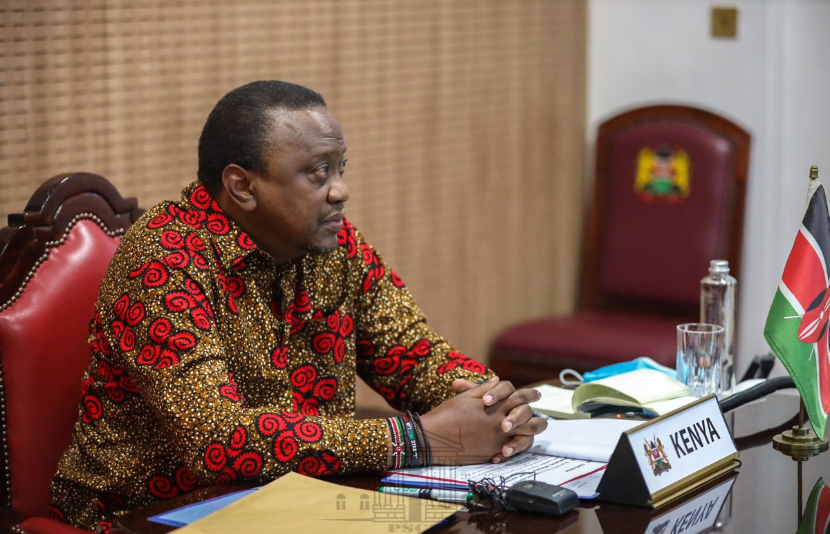 StateHouseKenya's tweet photo. African leaders condemn Mali coup, demand immediate release of detained President Boubacar Keïta

https://t.co/4KKSFwOBwa https://t.co/9l6ZclRH8s