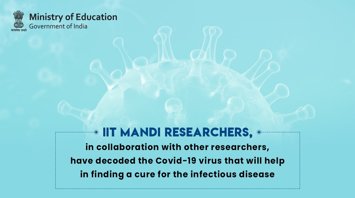 Researchers from <a href="/iit__mandi/">IIT Mandi</a>, Virginia Commonwealth University &amp; the University of South Florida have decoded IDPRs, the vital structure of #Covid19 virus that will aid in drug development.
Congratulations to the entire team!  
Know more: bit.ly/IITM-Covid