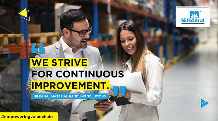 NilkamalMHD's tweet image. No matter how good you are at work, there should always be room for improvement. Push your own boundaries to find new limits.

Learn More: online.flippingbook.com/view/288226/

#Nilkamal #35YearsofExperience #EmpoweringValueChain #MadeinIndia #MaterialHandling #Storage #Efficiency