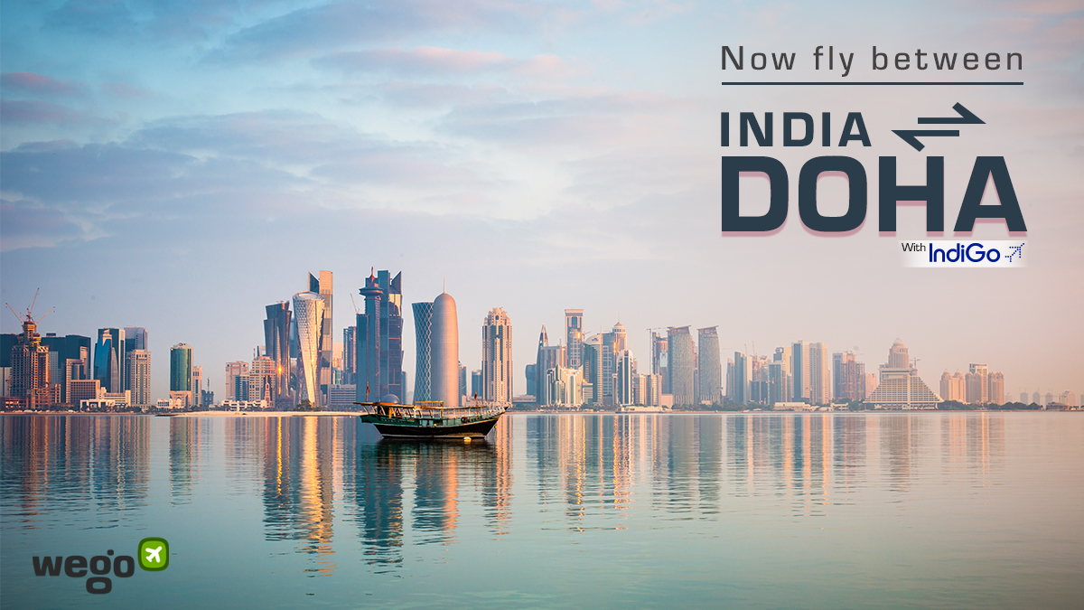WegoIndia's tweet photo. Yes! You can now fly from India to Doha. Hurry up!
Book now: https://t.co/nWOOmgWx09
#internationalflights #Doha #Qatar #FlightsToDoha #wego https://t.co/JLbGtpRT1y