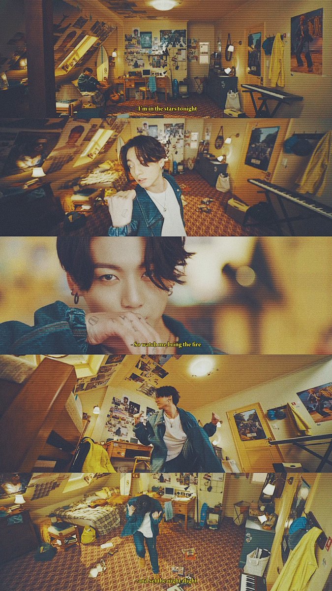 BTSorbit's tweet photo. Shining through the city
with a little funk and soul 

#BTS_Dynamite @BTS_twt https://t.co/TfQsJ5gPBN