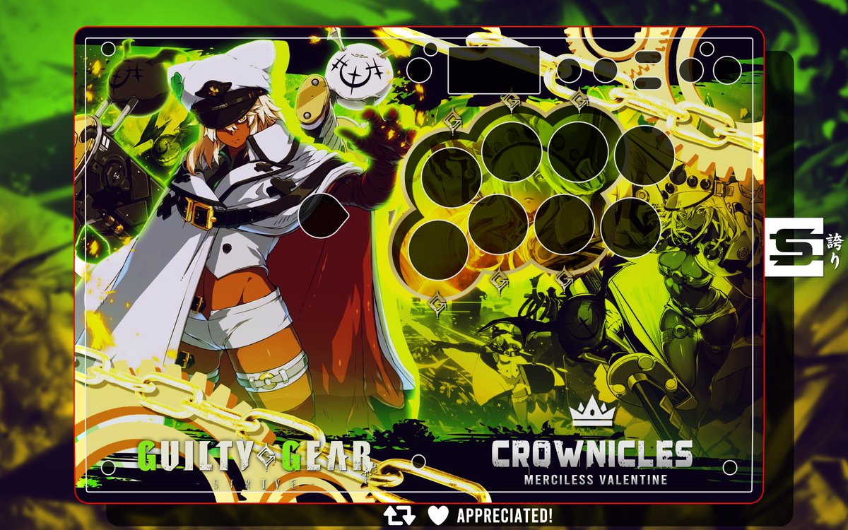 Custom Razer Panthera Evo
Ramlethal Valentine Stick Art
Commissioned by Crownicles
RTs and Likes Appreciated peeps!