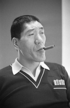 Giant Baba as Ok USA guy