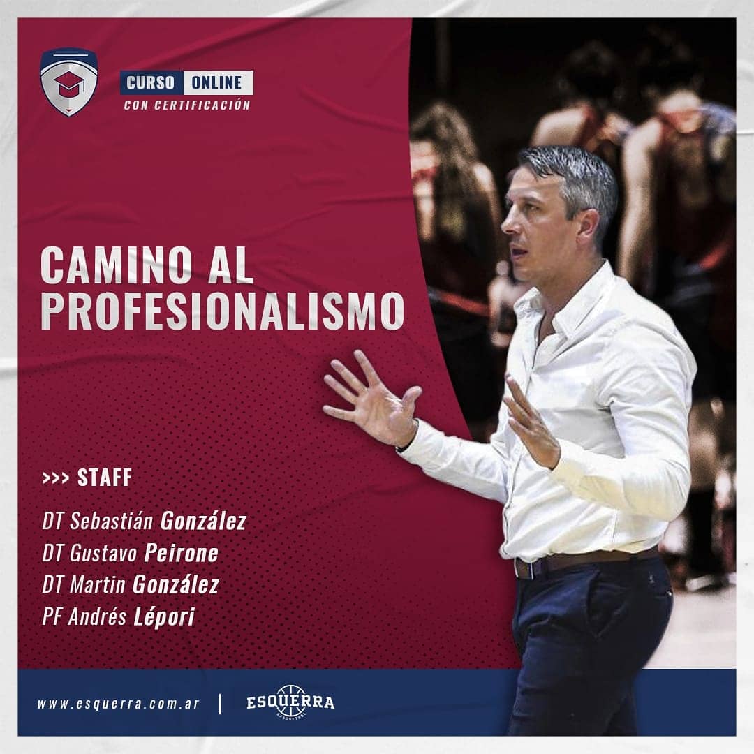 fedecba85's tweet photo. Con @EsquerraBasquet🏀 creamos estos cursos de capacitación 100% online. Tienen una duración de 3 meses y todos entregan certific. 
Nos acompañan profesionales de excelentisimo nivel. 
Las inscripciones estan abiertas! 

Con un rt nos ayudas un montón para difundirlos!
Gracias! https://t.co/rCpRSWLuhN