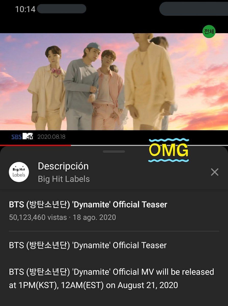 Daouoffroad2314's tweet photo. GENTE  EL TEASER LLEGÓ A 50M, LO LOGRAMOS, YEAAA LLEGAMOS A LOS 50 MILLONES 
ASI QUE PODREMOS LLEGAR A 100M DE VISTAS AL MV TAMBIEN A DARLE CON TODO 💜

BIEN HECHO ARMY 🤗
#DynamiteVideoTeaserTo50M #BTS @BTS_twt https://t.co/wI64Kri0io https://t.co/r8KdffB2E9