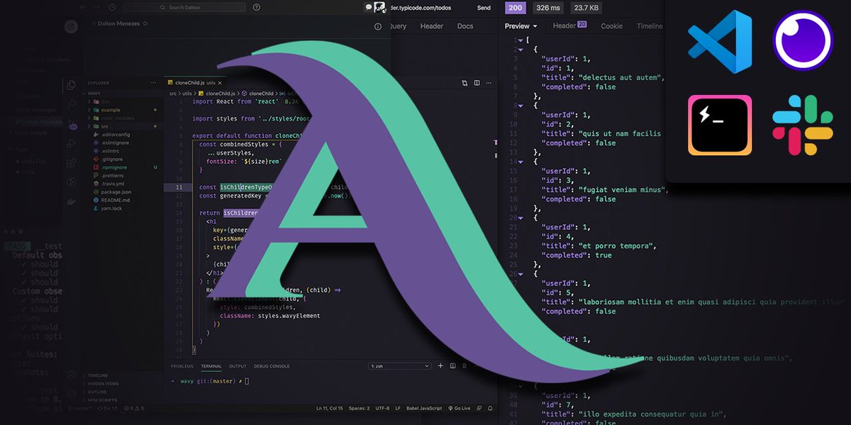 daltonmenezes's tweet image. 🎉 In addition to Hyper and Visual Studio Code, Aura Theme is now available also for Insomnia and Slack. 

💅 github.com/daltonmenezes/…

#theme #hyperterminal #slack #insomnia #terminal #github #opensource #vscode #coding #code #dev #developer #programming