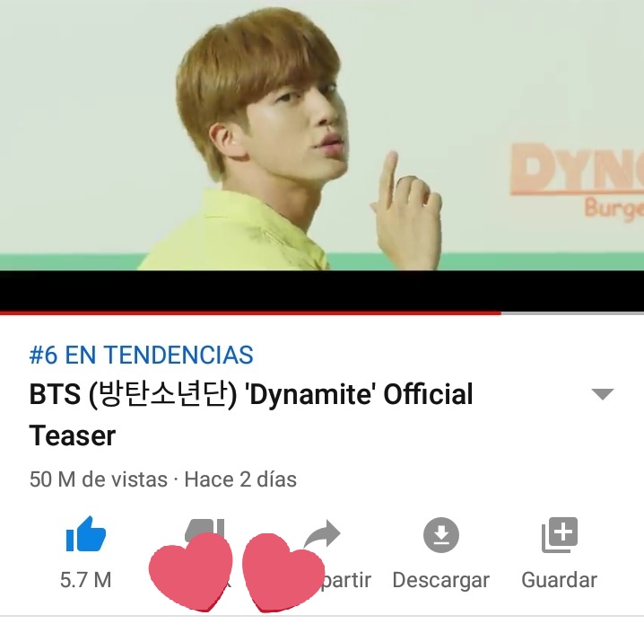 Daouoffroad2314's tweet photo. GENTE  EL TEASER LLEGÓ A 50M, LO LOGRAMOS, YEAAA LLEGAMOS A LOS 50 MILLONES 
ASI QUE PODREMOS LLEGAR A 100M DE VISTAS AL MV TAMBIEN A DARLE CON TODO 💜

BIEN HECHO ARMY 🤗
#DynamiteVideoTeaserTo50M #BTS @BTS_twt https://t.co/wI64Kri0io https://t.co/r8KdffB2E9