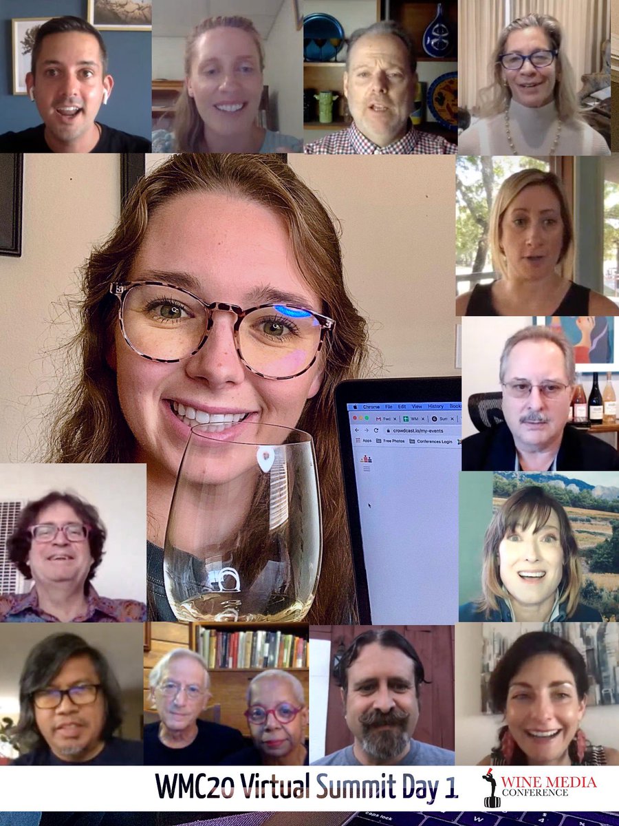 WineMediaCon's tweet photo. Thank you all for a great Day 1! #wmc20virtual https://t.co/dlIr2gEBim
