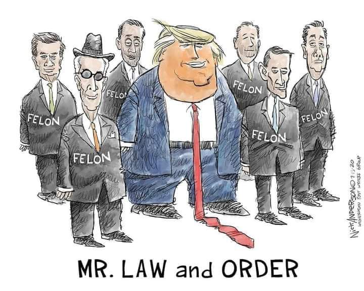 TheProwler64's tweet photo. Yeah... RT @realDonaldTrump: I STAND FOR LAW AND ORDER ... https://t.co/lNJKPdZt95