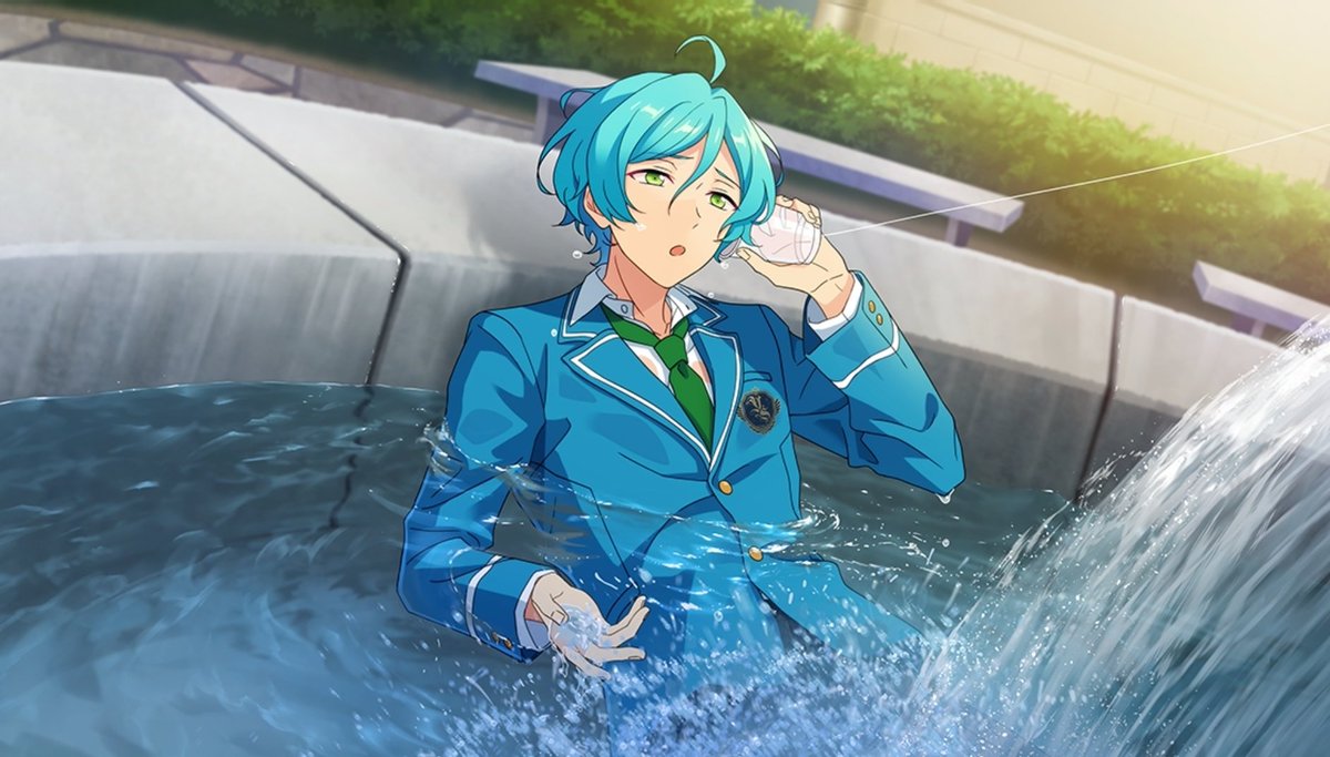 8月21日 ✯ 噴水の日ですって 深海奏汰くんの日だ (笑) ぷかぷか〜♪*ﾟ