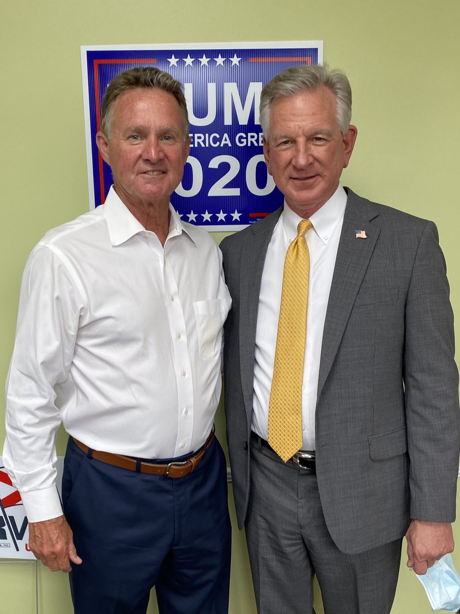 It was great to have Coach Tuberville visiting the Houston County Republican Headquarters in Dothan this afternoon. Let’s make sure we send Coach Tuberville to D.C., as our next U.S. Senator!