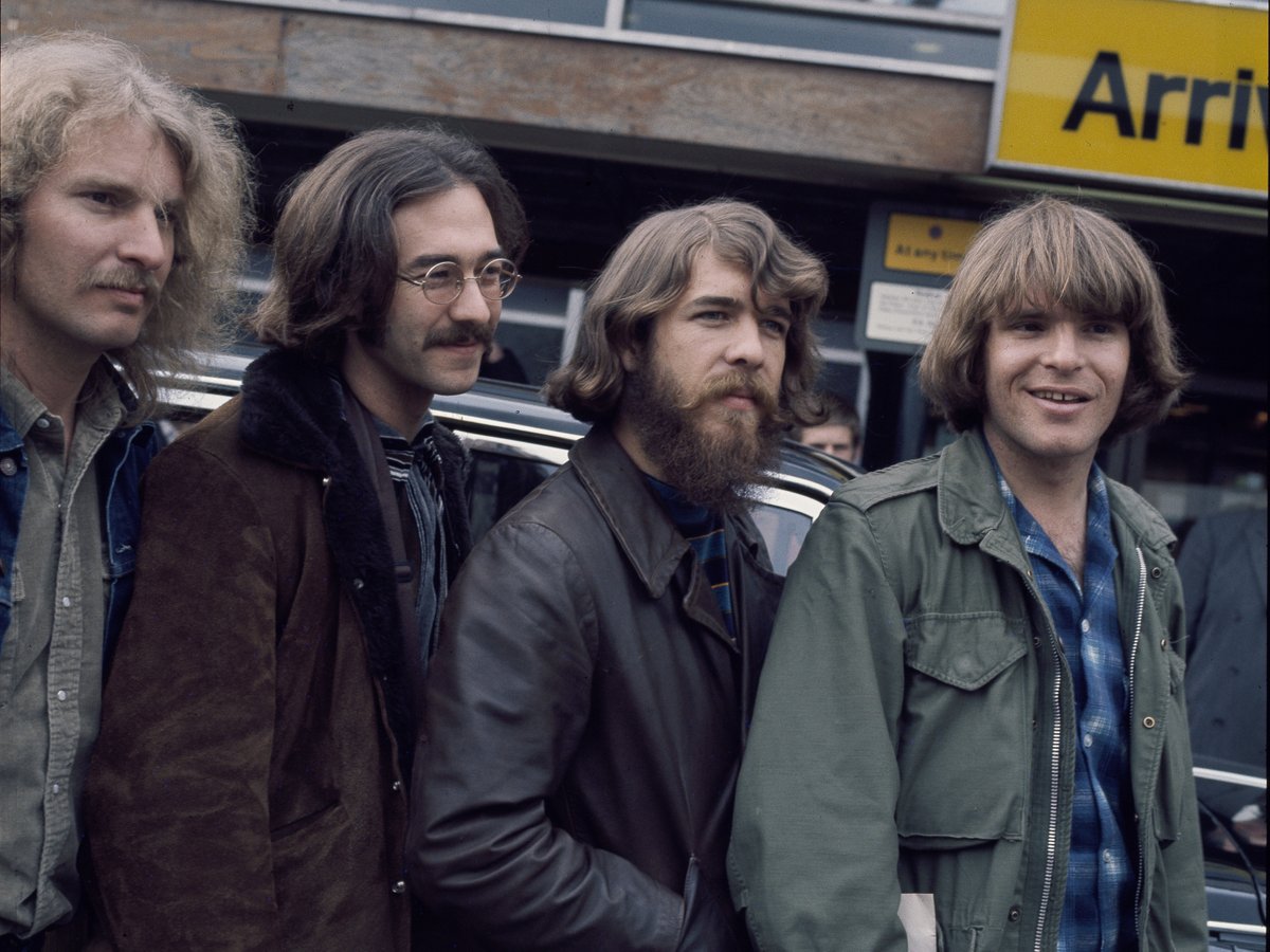 14. Creedence Clearwater Revival "A big influence was seeing the Beatles on Ed Sullivan. They were a quartet and we said, wow, we can do that. If these guys from England can come out and play rock 'n' roll, we can do it ... We bought Beatle wigs." - Doug Clifford