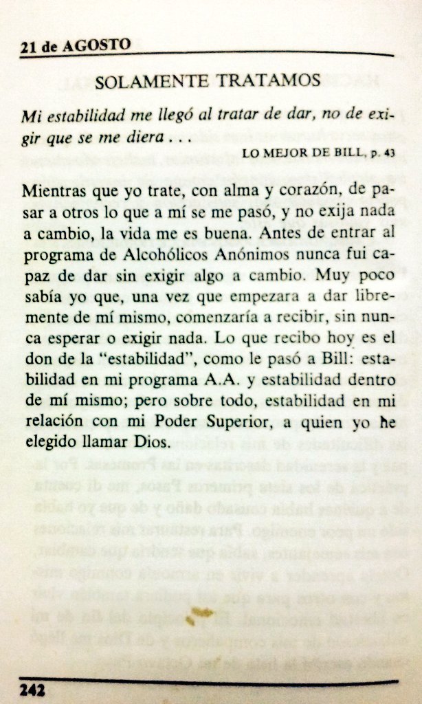 Amigos de Bill W. on Twitter: Amigos de Bill W. on Twitter: