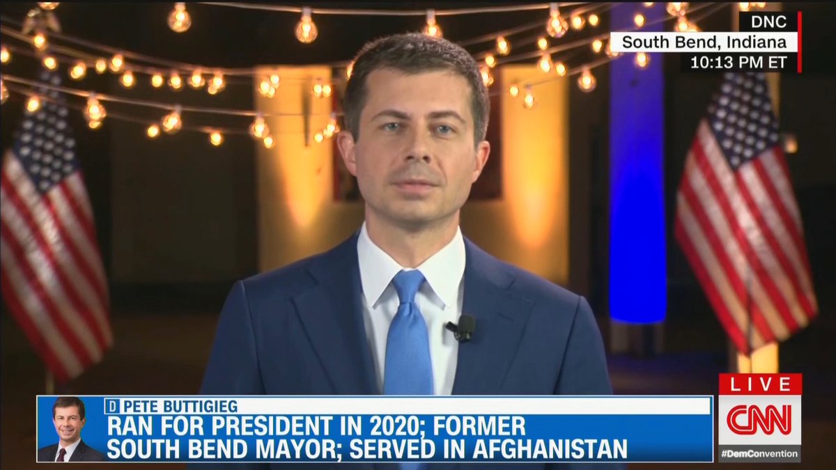 TheDailyShow's tweet photo. Oh sh*t Mayor Pete is gonna propose to us https://t.co/GgUfusarAh