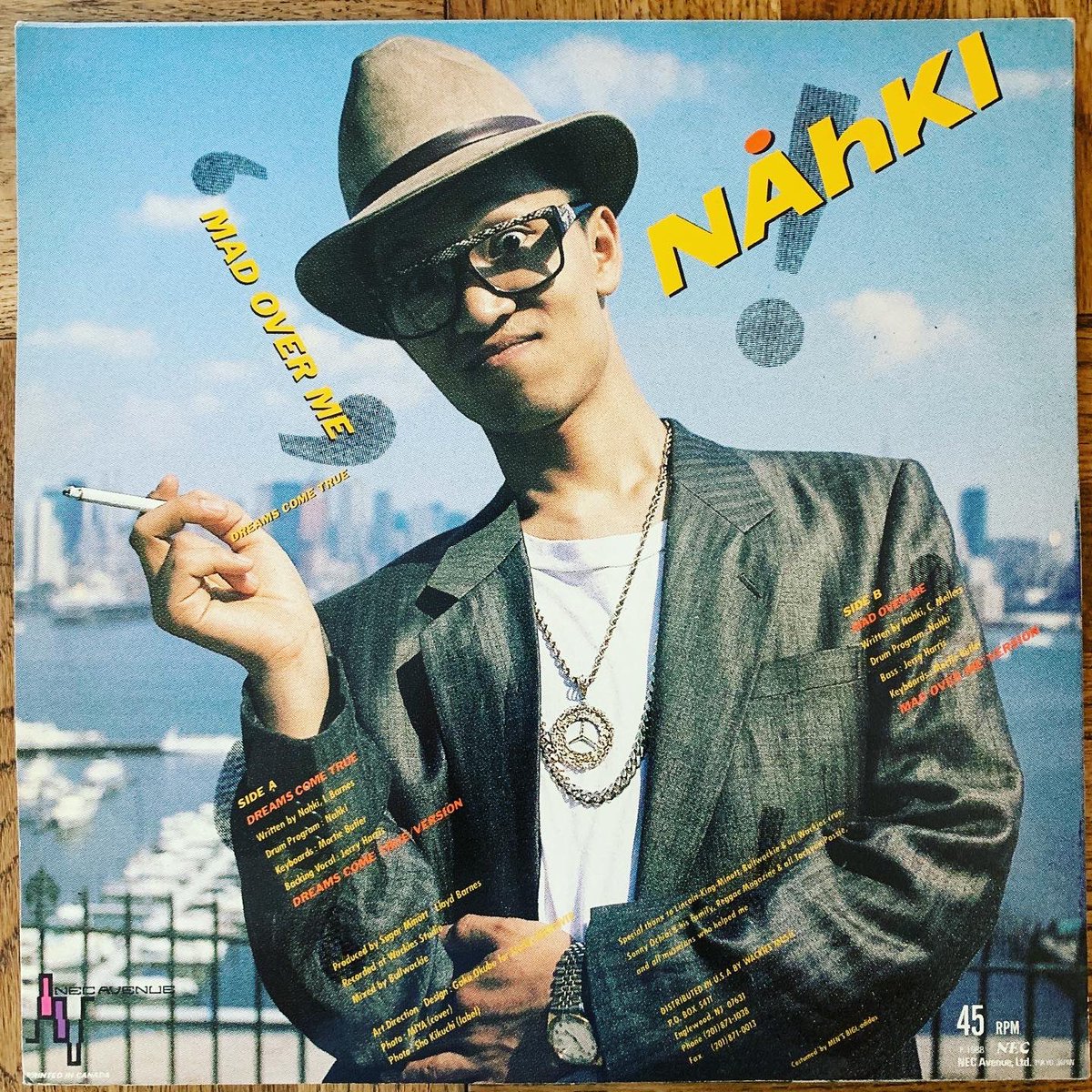 lovenuma's tweet photo. Dreams Come True/Nahki
NEC Avenue
A12E-1 1988
#Nahki
https://t.co/NC6HLiqMBp https://t.co/FjIXllM4Kk