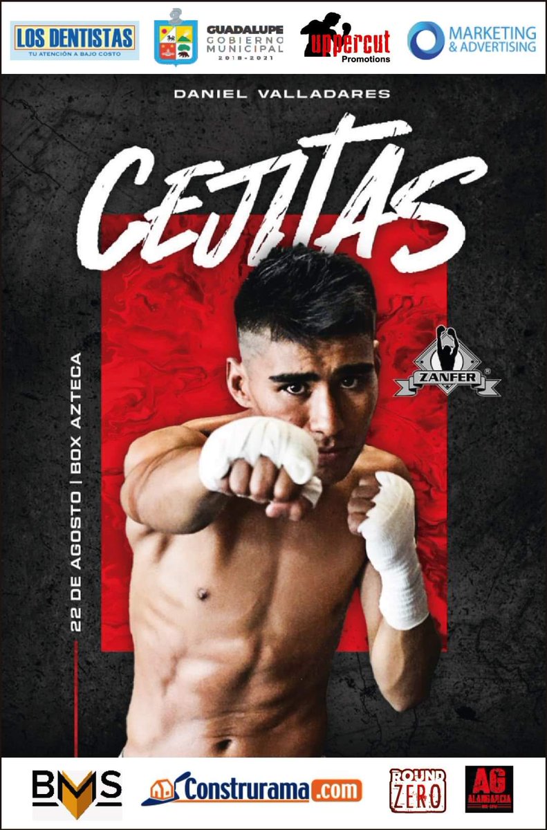 UpperPromotions's tweet image. Estamos listos para el regeso al ring, ni un paso atrás, si ya conocen al cejitas Valladares sabrán de que hablo!!!