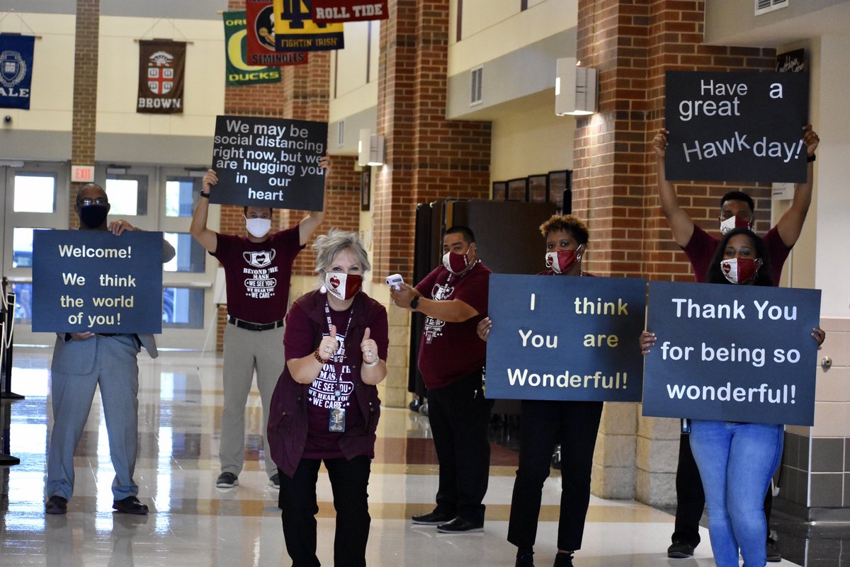 JulieWuerch's tweet photo. It was a great first day! We were all so glad to see the kids! #adminteam #ROHS https://t.co/9eALdTHrrJ