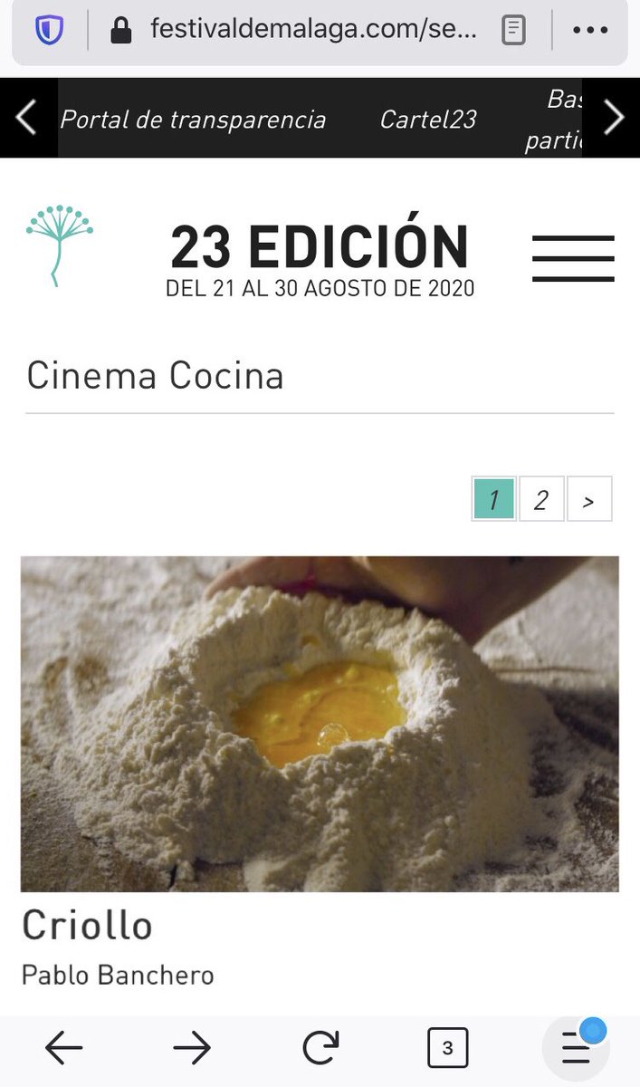 pbancher's tweet photo. Mañana empieza el @festivalmalaga 
y Criollo va por el premio a mejor documental de la sección Cinema Cocina! Send suerte. Vamoaverkepasa https://t.co/DWy2kYAzIx