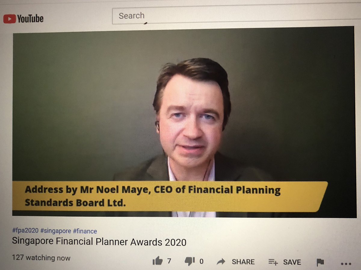 FPSB's tweet photo. “In uncertain times like these, clients don’t want [financial] products. They want advice they can trust from competent &amp; ethical financial planners who put their interests first.” -@noelmaye #fpa2020 #WFPD2020 https://t.co/AmYXjsQ73g