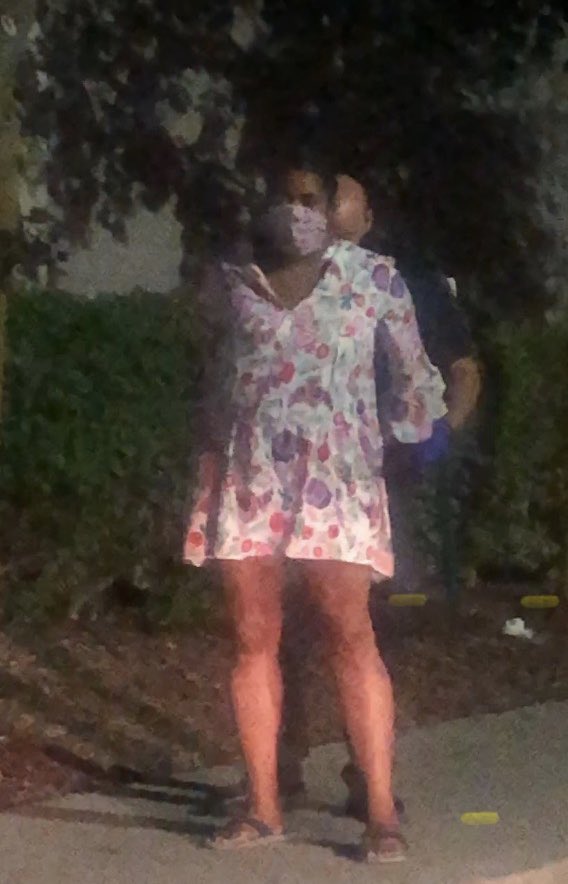 elizabhinton's tweet photo. This Karen in Ann Arbor just called the cops on my sister &amp; her friend while they were out having a drink. When they left the bar, Karen followed in her white BMW suv until two police cars pulled them over. My sister’s friend is in jail. Karen went on her merry way. https://t.co/pnghh6SUzc