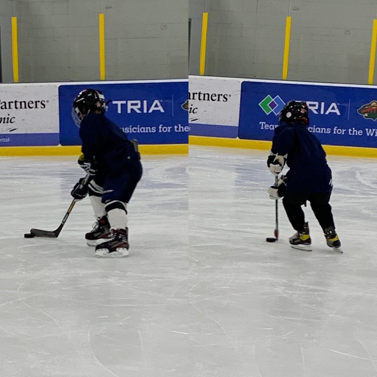 MNHockeyClub's tweet photo. Couple of our developmental players were getting some extra work in this morning. #mnhc #pushedtodevelop #notpressuredtowin https://t.co/JiGBMnXTXv
