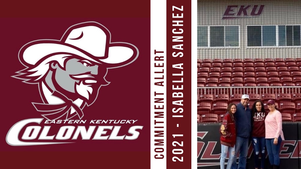 d1vision_sb's tweet photo. 🚨COMMITMENT ALERT🚨
I am so excited to finally announce that 2021, Catcher, Isabella Sanchez, has committed Eastern Kentucky University (EKU)!
#D1VISION #RealTimeRecruit #NEXTLEVEL #ITSAPROCESS #TrustTheProcess #OneGoal #OneVision #DI https://t.co/VX2S3VQ38r