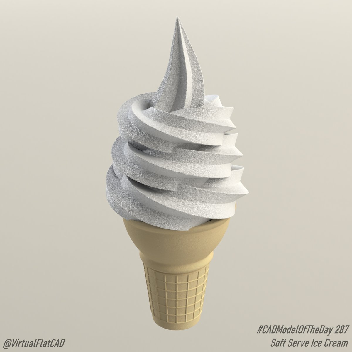 VirtualFlatCAD's tweet photo. Fortunately, my CAD ice cream machine is not broken. Hope you like computer graphics flavor tho. ¯\_(ツ)_/¯ #CADModelOfTheDay 287.
.
.
#cad #3d #3dmodeling #solidworks #photoview360 #render #everyday https://t.co/mXrlQhdb4q