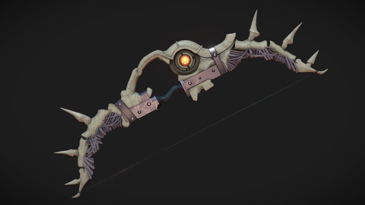 The next relic is finished, 3D fanart of Failnaught from Fire Emblem: Three Houses. Also a tribute to <a href="/JoeZieja/">Joe Zieja</a> for wielding this bow, I hope you like it, big fan here #FearTheDeer #FireEmblemThreeHouses #Nintendo #FireEmblem