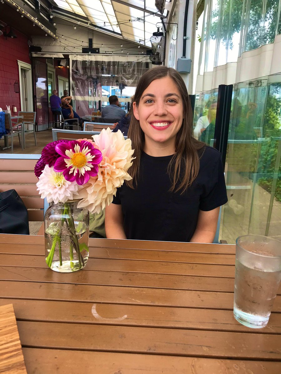 karenhamberg's tweet photo. My gorgeous young friends with some of my best dahlias. https://t.co/OhD7ZRmmeK