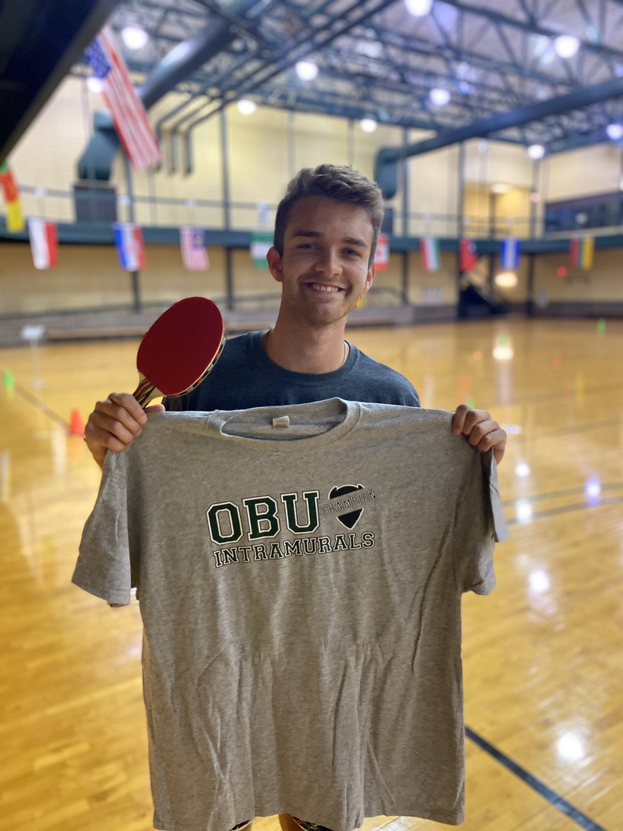 Congratulations to Seth Comer, our Men's Singles Ping Pong Champion!