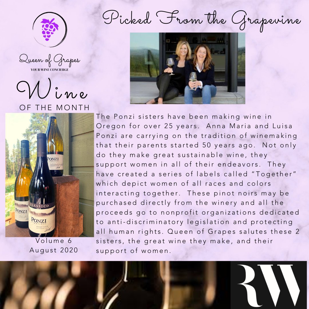 August Winemaker and Wines - mailchi.mp/thequeenofgrap…