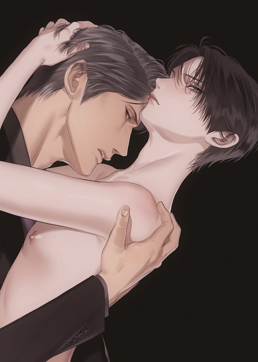 リヴァイ 「『αの花嫁』7話配信されております!今回はほのぼの?回です!よろしくお願いします」|幸村佳苗のイラスト