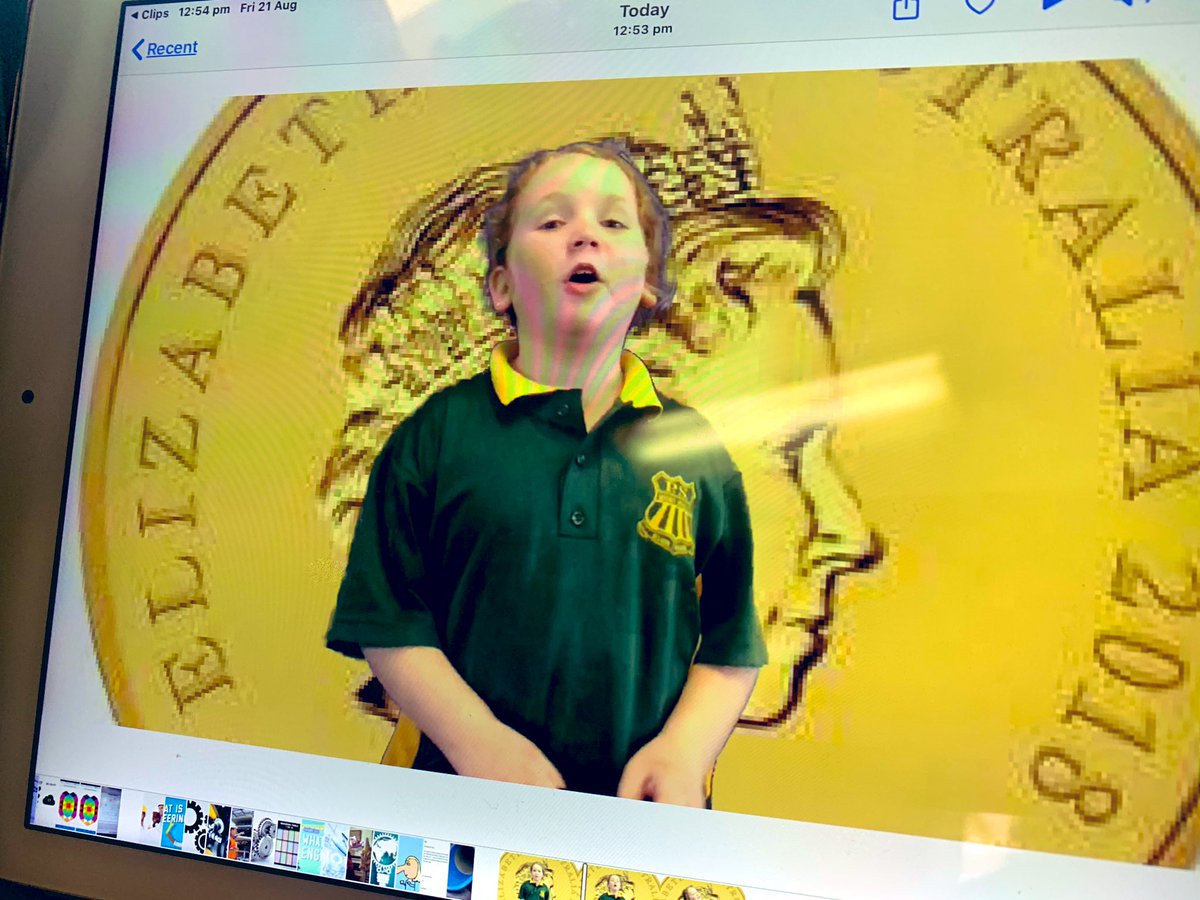 Young entrepreneurs making a video to advertise their #EmpathyProject - raising money for the #WollongongHomelessHub. 
Love the creative use of technology... an iPad videographer, an iPad teleprompter, Clips App &amp; a blue screen. 
<a href="/MountOusley/">Mount Ousley Public School</a> <a href="/T4L_DoE/">Technology 4 Learning, NSW Education</a> <a href="/AppleEDU/">Apple Education</a>