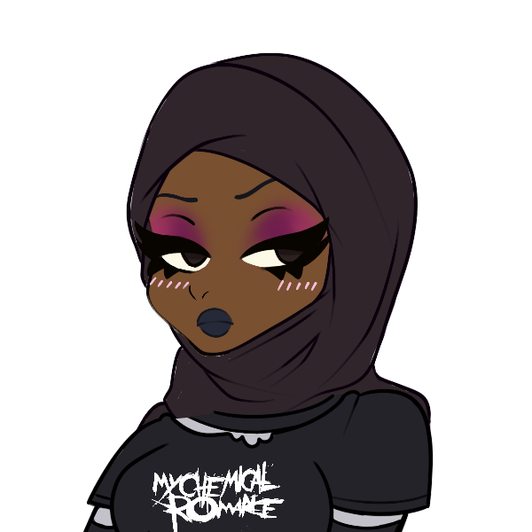 GOTH GF GENERATOR by @.0hnospiders>9 skintones>not really any noses>several lips>textured hair, braids, locs, twists, etc>goth gf what is there not to love https://picrew.me/image_maker/443478