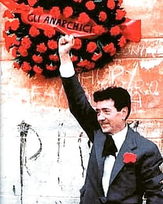 On the 21st of August, 1933 Goliardo Fiaschi was born in Carrara,  #Italy. A quarry labourer, he joined the resistance aged 13. After WW2 he joined the  #Spanish resistance, suffering two decades in prison for his role in the  #AntiFascist struggle. #onthisday  #anarchism