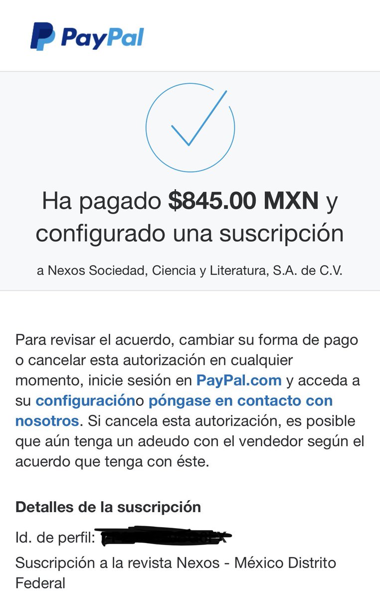 Estrenando suscripción a <a href="/nexosmexico/">Revista Nexos</a>. Sí a la libertad de expresión.