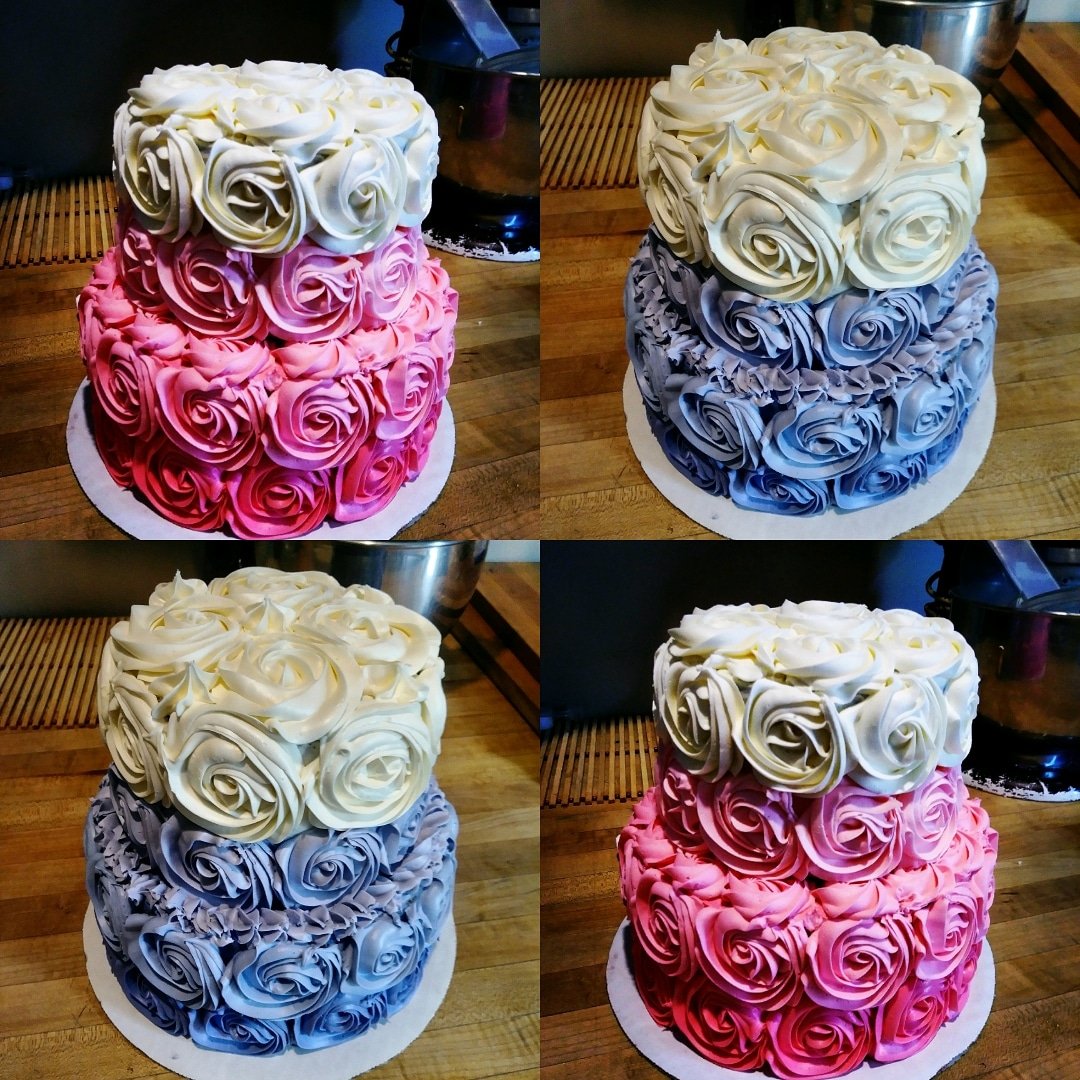 cookieswflavor's tweet photo. A Ross is but a Rose...How sweet these #rosecakes are. #cookieswflavor #customcakes #cakes #baker #foodtruck #bakeries #Chicago #sweettreat #roses #chicagobaker #caterer #birthdays #quince #weddings #anniversary https://t.co/niPyZnbuQD