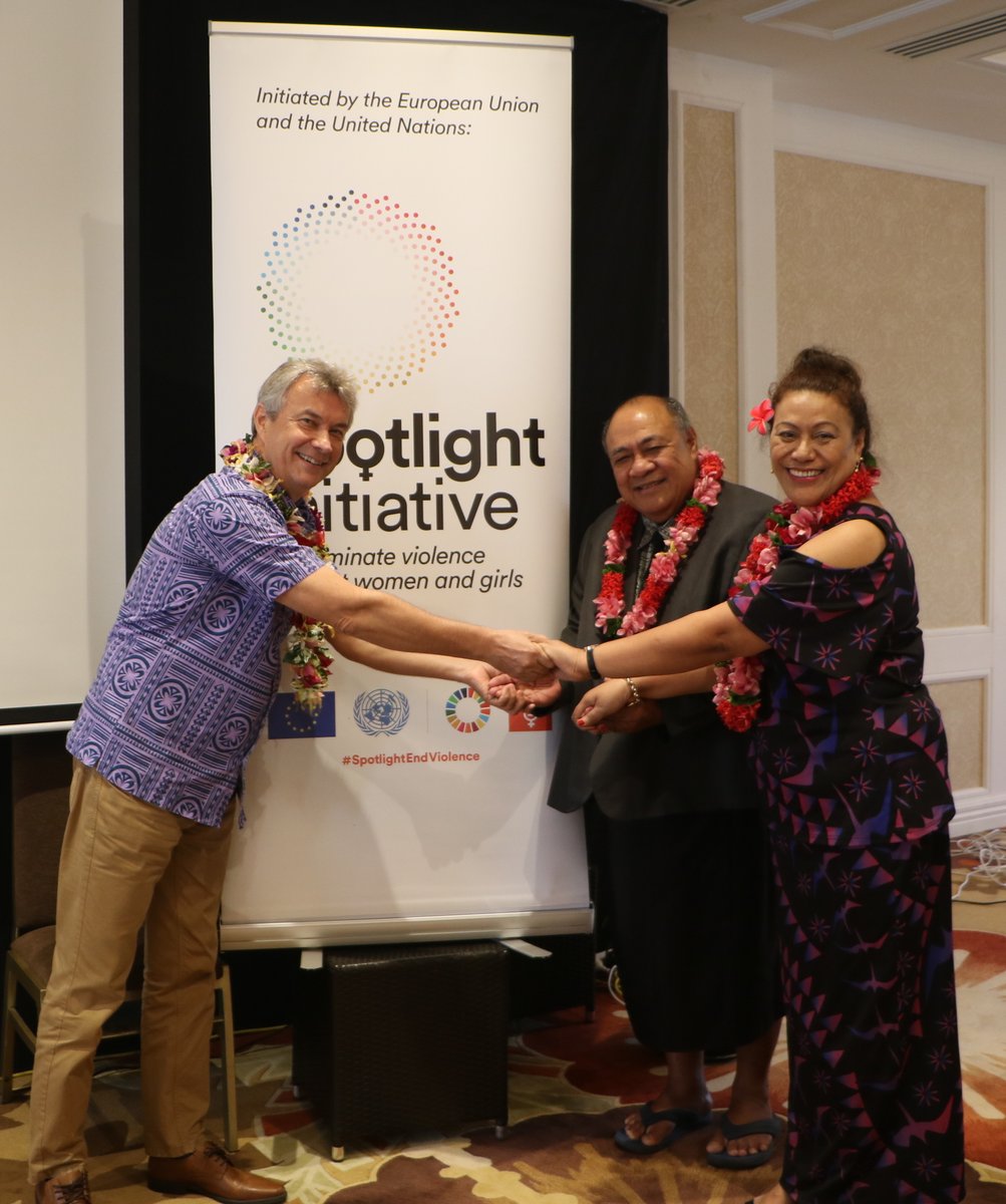 UNDP_Samoa's tweet photo. Partnering for change 🤝
🇼🇸 Law &amp; Justice Sector stakeholders charting the way ➡️ for #REACH Phase 2 to continue to tackle #violence. The Rights, Empowerment &amp; Cohesion project has been boosted by the addition of the #SpotlightInitiative to fight against a common enemy: violence. https://t.co/BWeWlj97VE