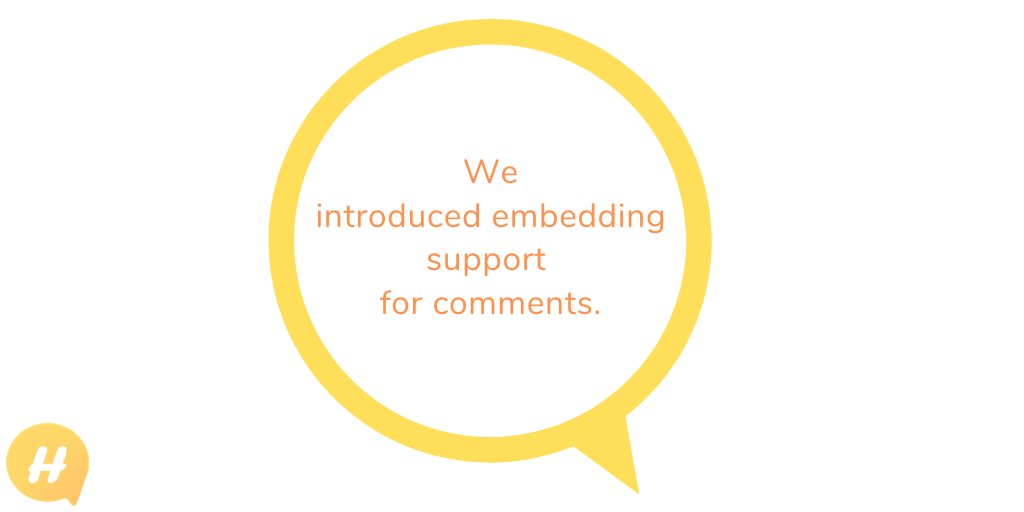 HyvorHQ's tweet image. We&apos;ve got embedding support,

Read it here: talk.hyvor.com/blog/new-featu…

#embeds #commentingplatform
