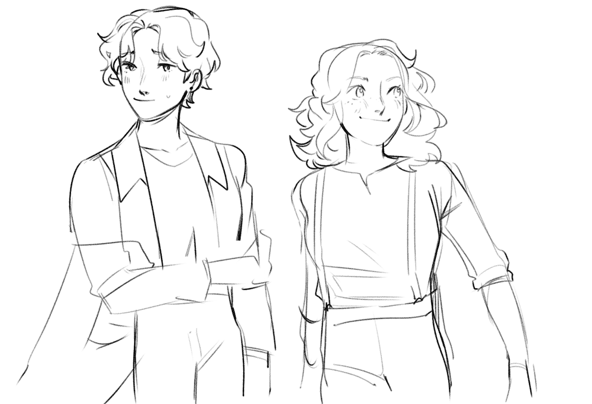5. ah yes sol's vault of embarrassing ashley doodles. oc/canon really did something to my brain... 