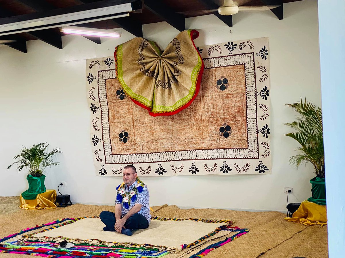 spc_live's tweet photo. The @spc_cps Land Resources Division (LRD) today bade farewell to their Director Jan Helsen @javhel57 . A traditional Fijian ceremony was held to thank Mr Helsen who helped guide the Division during his three-year term. https://t.co/mirlOSvwJy